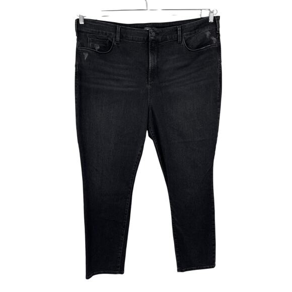 NYDJ Jeans Alina Leggings black size 24W - Picture 1 of 7